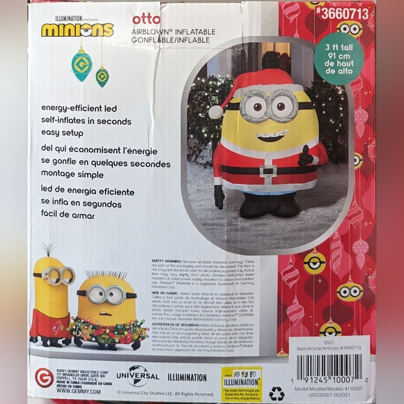 Minion Inflatable-NIB - Picture 2 of 2